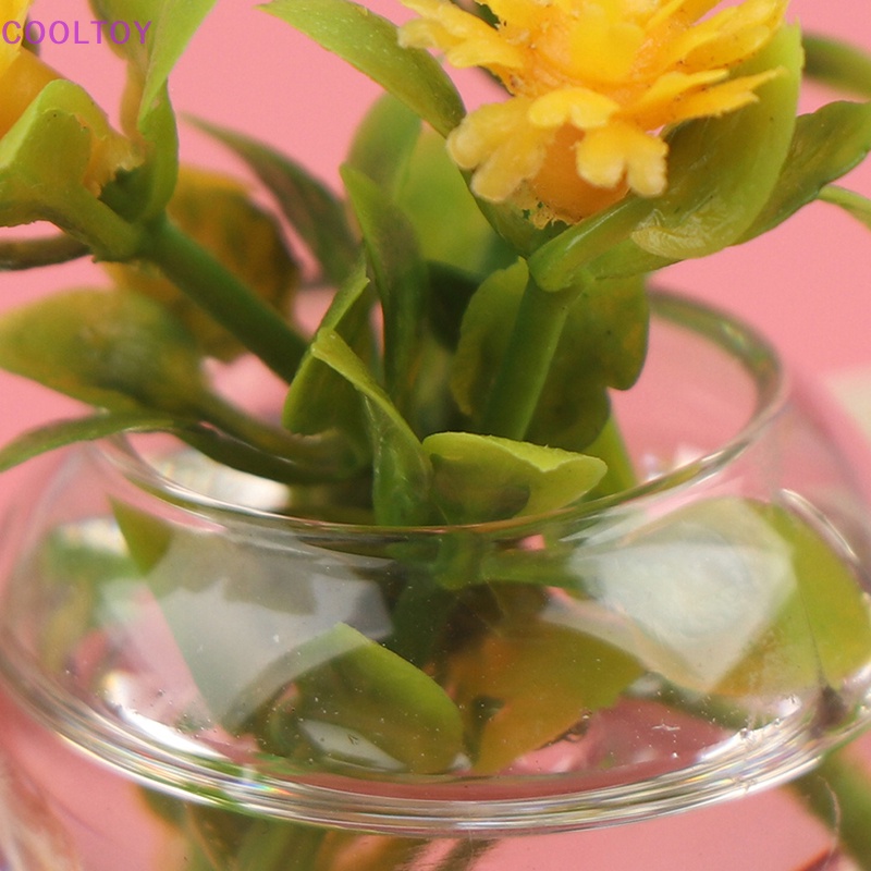 Cooltoy Chậu Cây Xanh Trang Trí Nhà Búp Bê Tỉ Lệ 1: 12