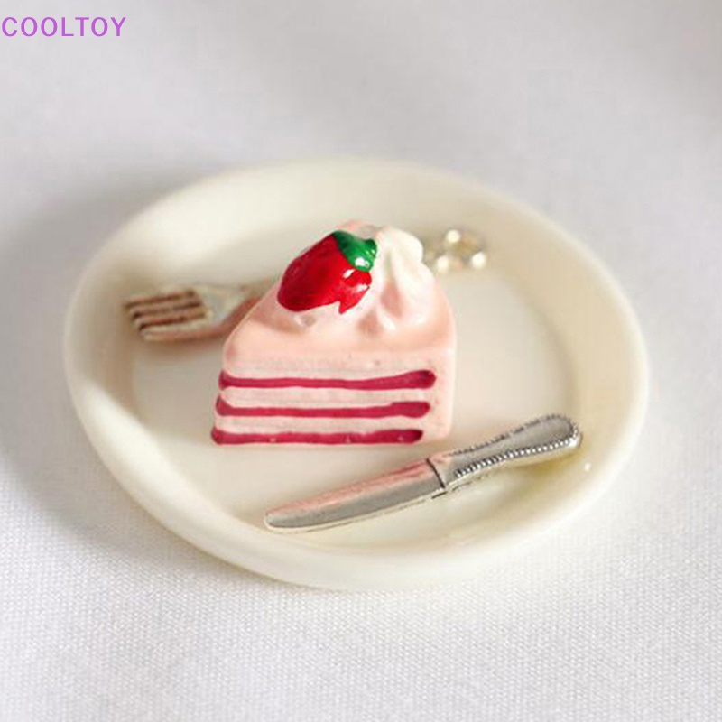 Set 4 Dĩa Mini Trang Trí Nhà Búp Bê 1 / 12 1 / 6