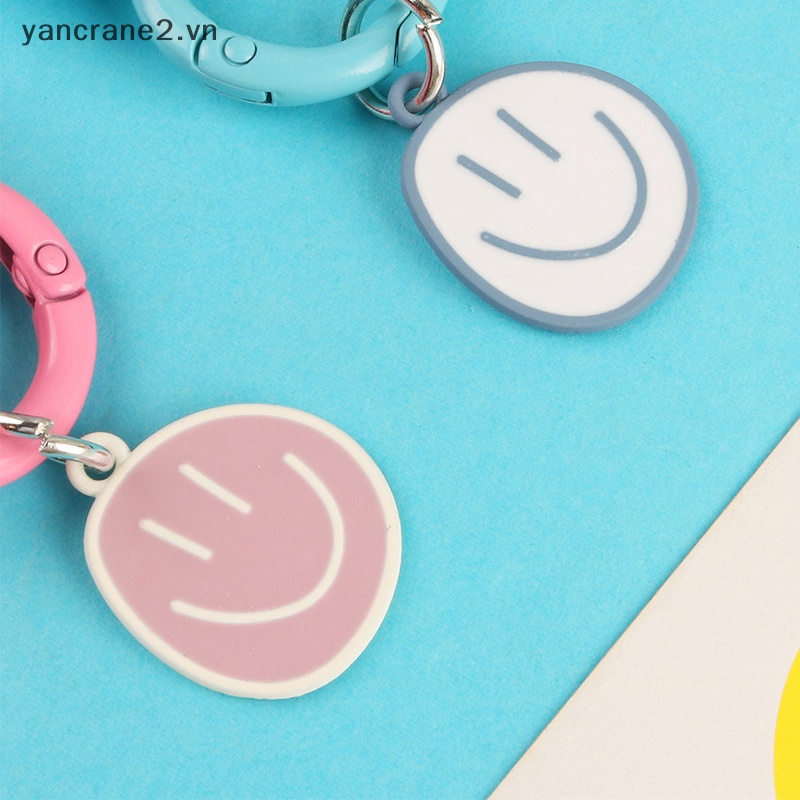 {YAN2} Móc Khóa Cặp Đôi Mặt Hình Trái Tim Mờ Sáng Tạo Làm Quà Tặng Cho Nữ {yancrane2.vn}