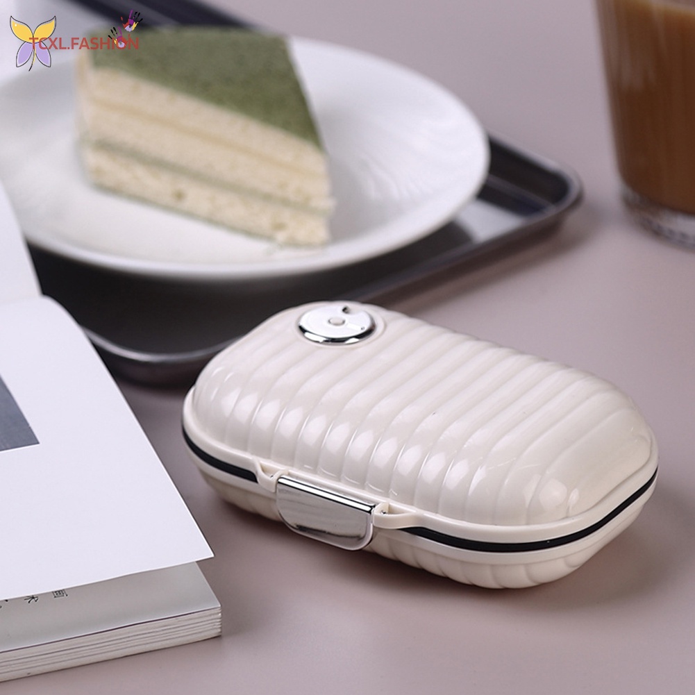 Hộp Đựng Dầu Cá Chống Ẩm Có Nắp Đậy Tiện Dụng
