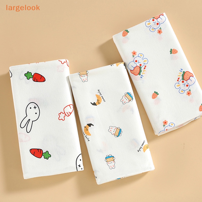 Chăn Quấn 83x83cm Bằng Cotton Nguyên Chất In Họa Tiết Dễ Thương Cho Bé Sơ Sinh