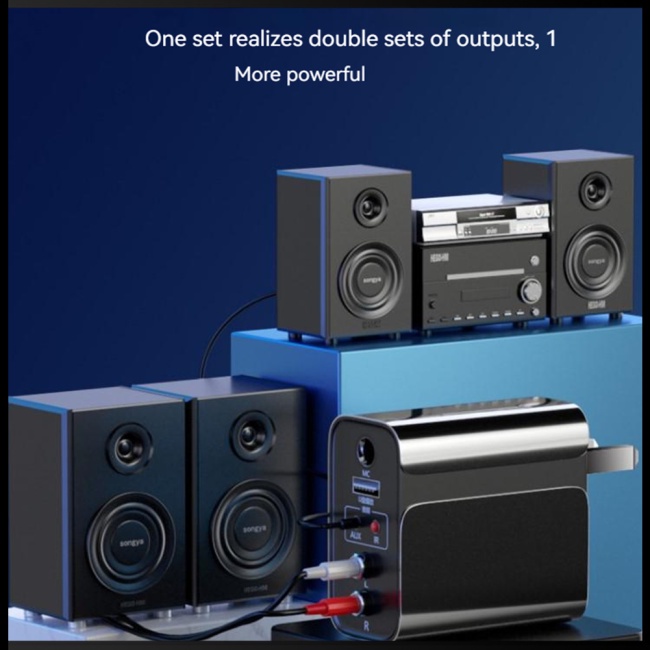 Thiết Bị Thu Phát Bluetooth 2 Trong 1 Rca / aux T28