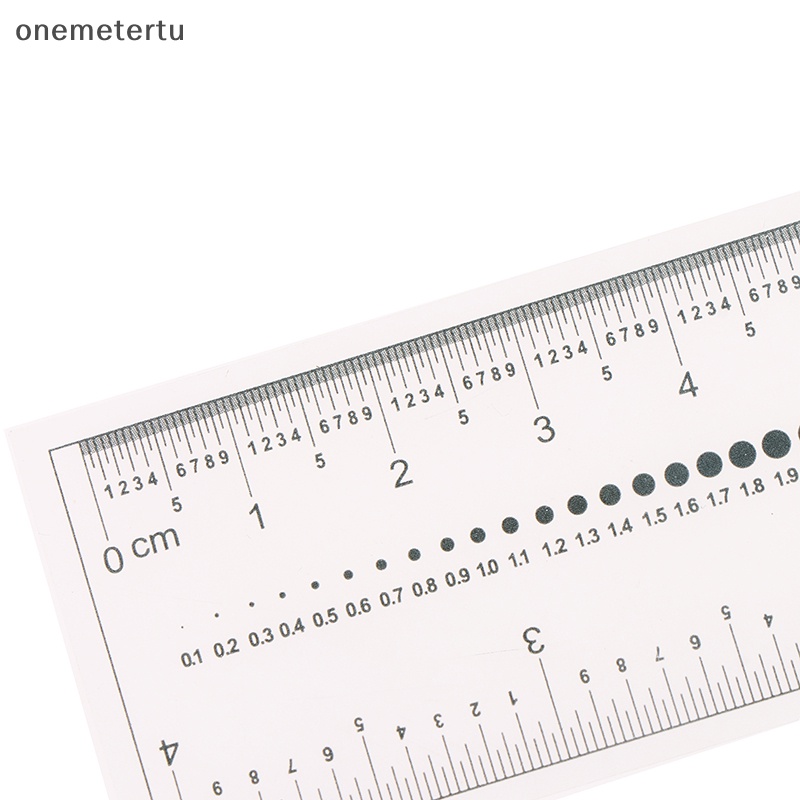 Thước Đo Kích Thước Móng Tay Trong Suốt Tiện Dụng