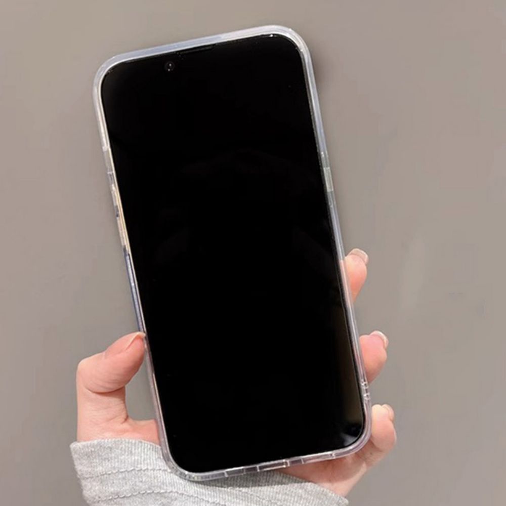 Ốp Điện Thoại TPU Mềm Chống Dấu Vân Tay Họa Tiết Gấu Mặt Trăng Cho IPhone 11 14 13 12 Pro Max
