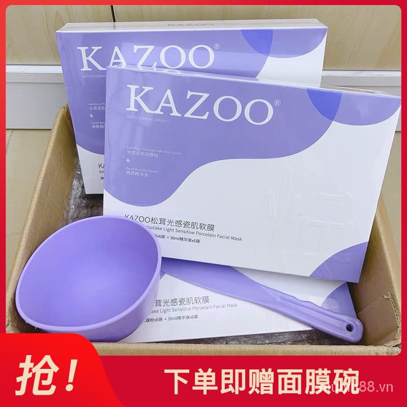 Mặt Nạ KAZOO Matsutake Làm Sáng Da Cải Thiện Tông Màu Da