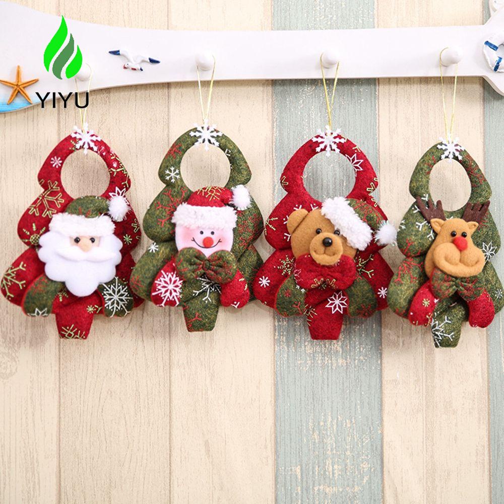 Phụ Kiện Treo Trang Trí Giáng Sinh Năm Mới Hình Ông Già Noel / Người Tuyết
