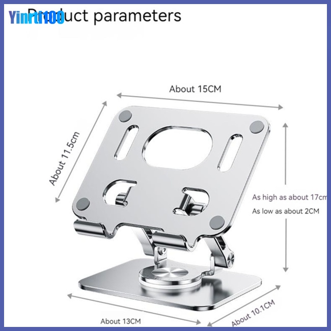 Giá Đỡ Điện Thoại Di Động Yinrti Chống Trượt Có Thể Gập Lại 360 Độ Điều Chỉnh Độ Cao