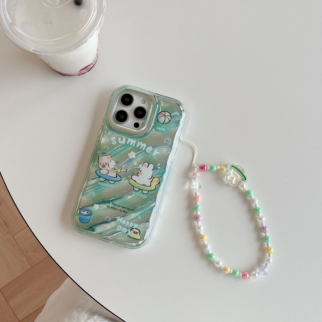 Ốp Điện Thoại TPU Mềm Trong Suốt Họa Tiết Hoạt Hình Cho iPhone 11 13 12 14 Pro Max