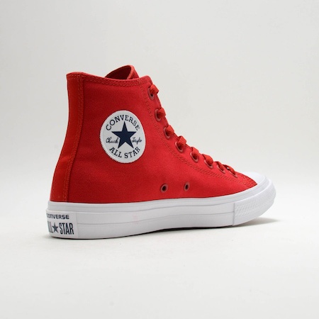Giày Converse chính hãng Chuck II High Red/White