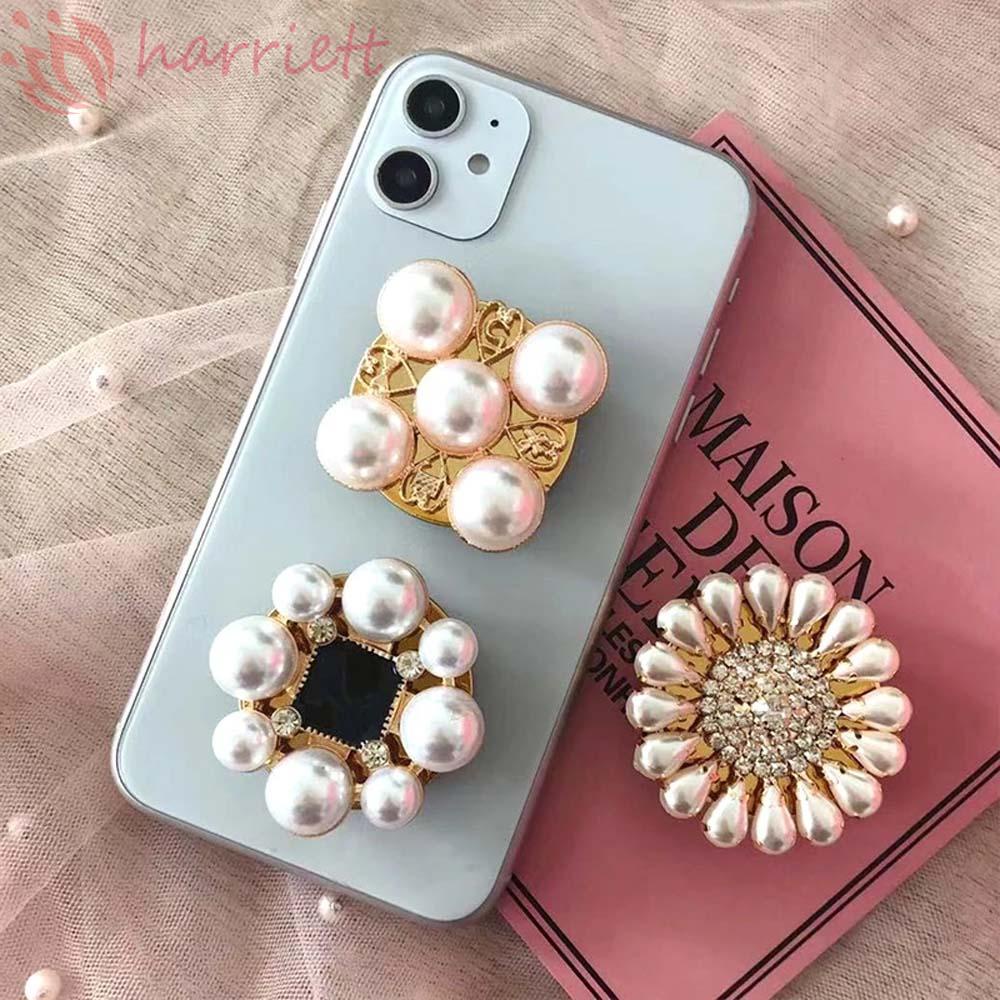 Giá Đỡ Điện Thoại Túi Khí Lấp Lánh Có Thể Gập Lại