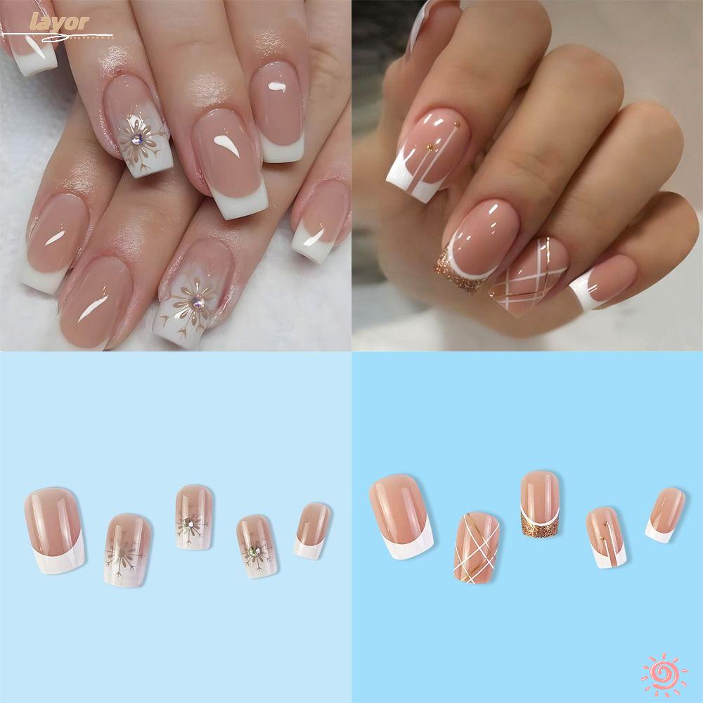 Bộ Móng Tay Giả Có Thể Tháo Rời DIY|Cuộn Dây Câu Cá Chất Lượng Cao Chuyên Dụng