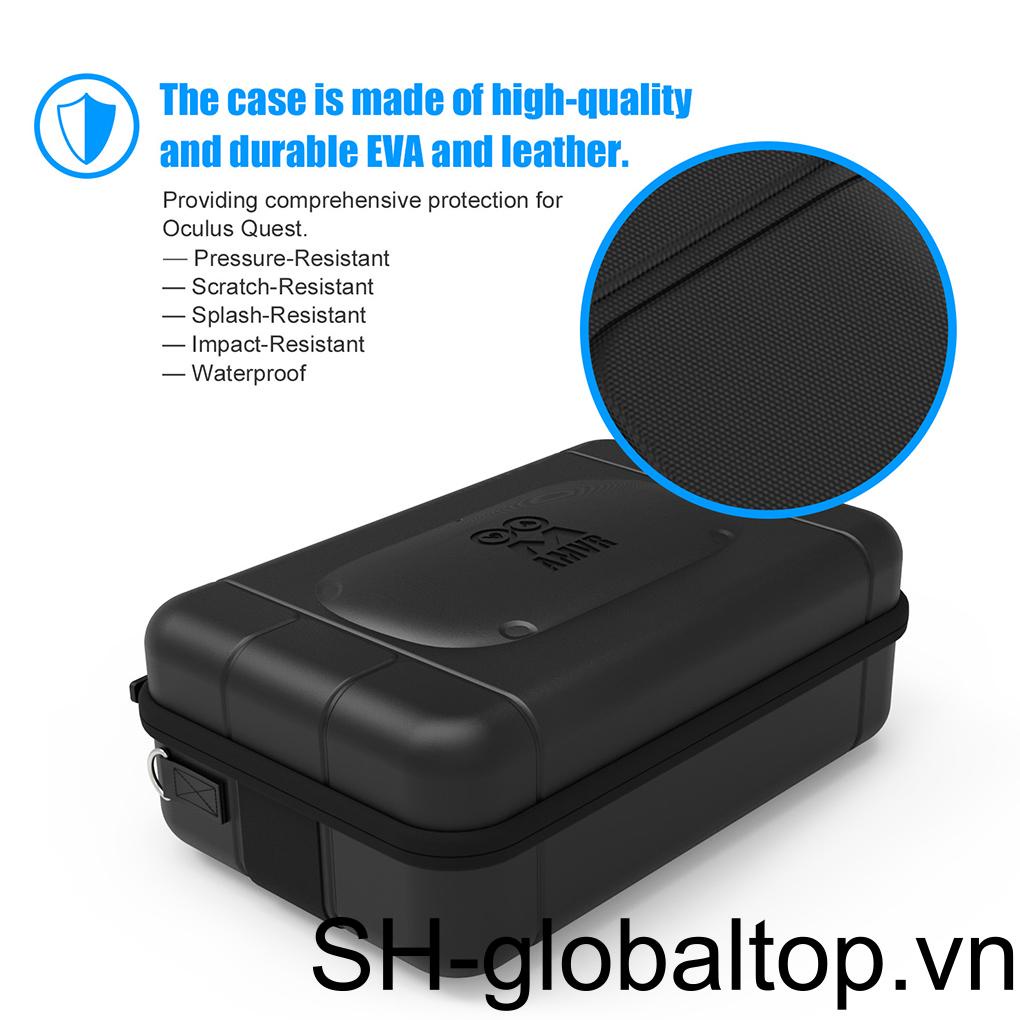 Túi Đựng Kính Thực Tế Ảo Chống Thấm Nước Nhỏ Gọn Có Thể Điều Chỉnh Cho Quest 1 / 2