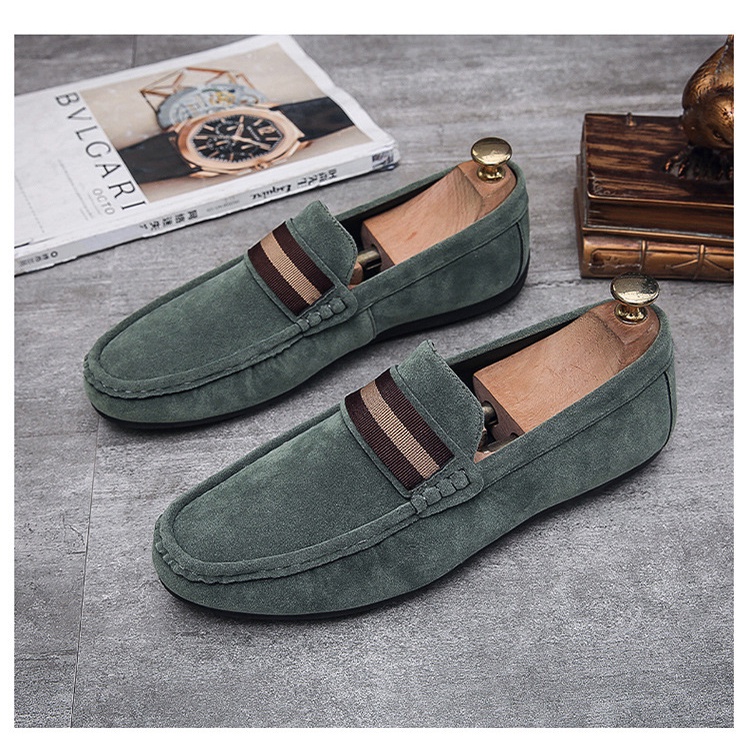 Giày Lười Canvas Chống Trượt Thoáng Khí Thời Trang Cho Nam