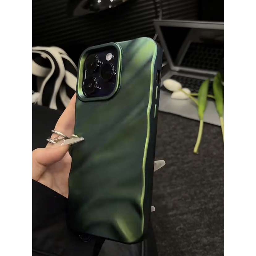 Ốp Điện Thoại TPU Dẻo Họa Tiết Gợn Sóng Nước 3D Thời Trang Chống Sốc / Bụi Bẩn Cho iPhone 11 iPhone 14 13 12 Pro Max