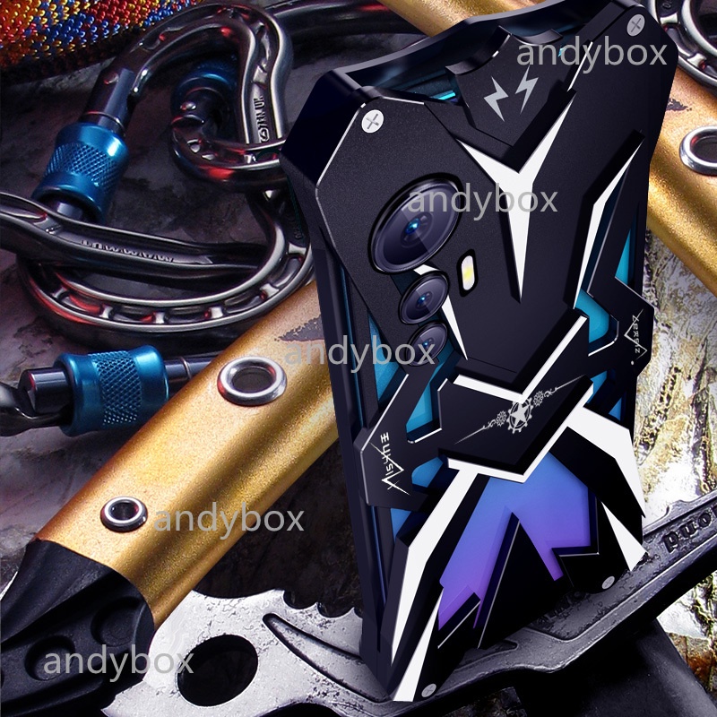 Ốp Điện Thoại Hợp Kim Nhôm Dạng Giáp Cho Asus ROG Phone 3 3S 5 5S 6 6D 7 Pro Ultimate Zenfone 9 zenfone9 Rog7 Rog6 Rog5