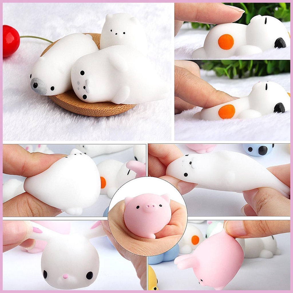 Đồ Chơi Bóp Giảm Căng Thẳng Hình Động Vật Dễ Thương