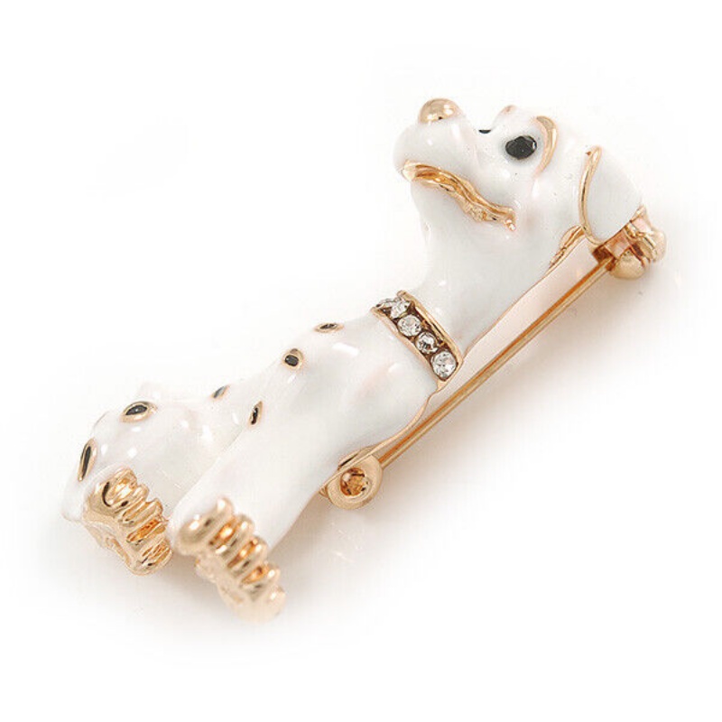 Trâm Cài Áo Hình Chó Dalmatian Dễ Thương