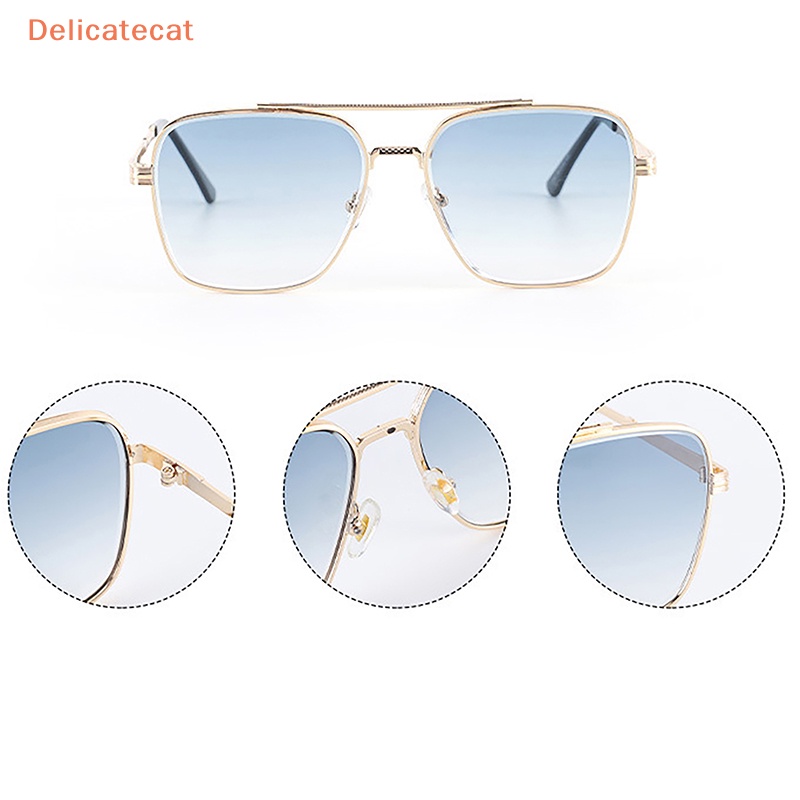 Kính Mát Gọng Vuông Màu Gradient Thời Trang Cho Nam