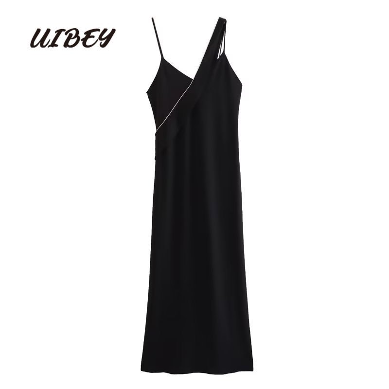 Uibey Đầm Cổ Chữ V Tự Phục Vụ Đa Năng 9501