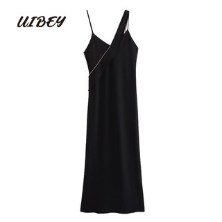 Uibey Đầm Cổ Chữ V Tự Phục Vụ Đa Năng 9501