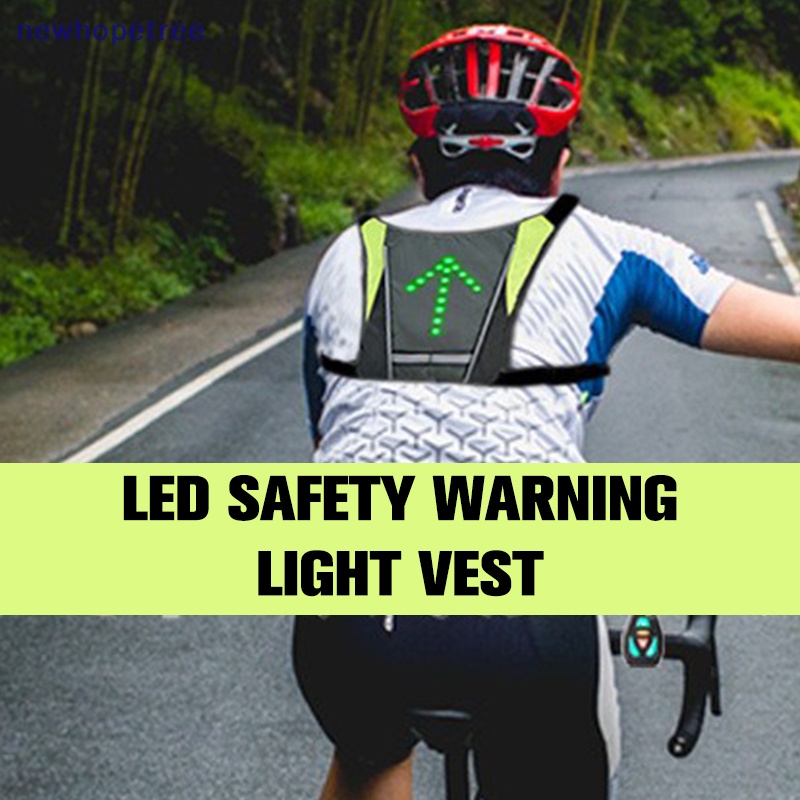 Áo Bảo Hộ Có Đèn LED Tín Hiệu Không Dây 20L Cho Xe Đạp Leo Núi