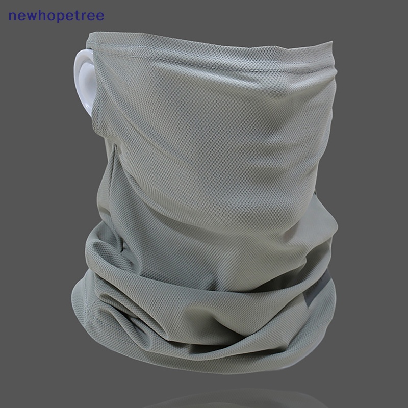 Khăn Bandana Lụa Lạnh Che Phủ Mặt Và Cổ Thoáng Khí Cho Hoạt Động Thể Thao Ngoài Trời