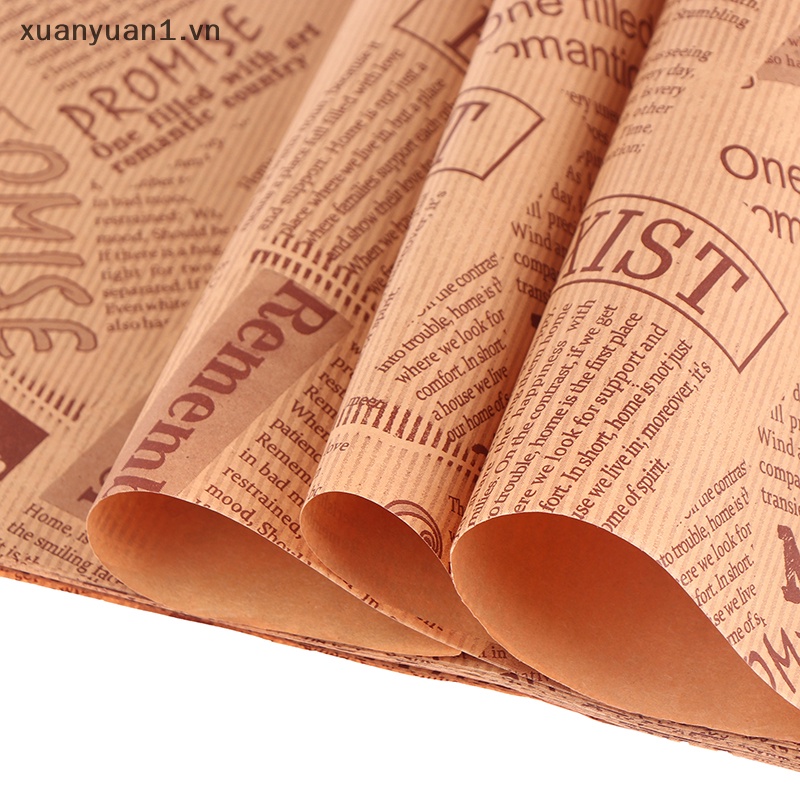 Set 50 Giấy Gói Thực Phẩm Đa Năng Tiện Dụng