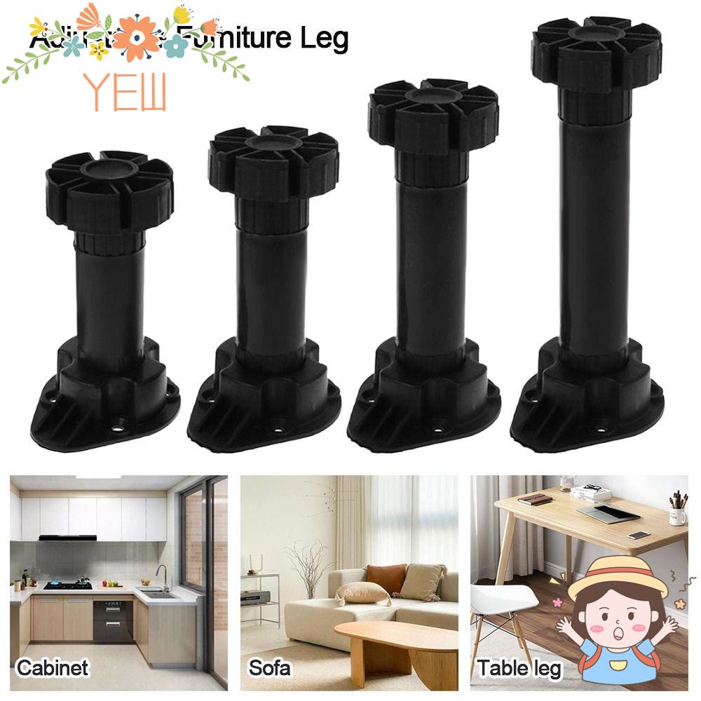 Set 4 Chân Đứng Điều Chỉnh Được An Toàn Tiện Dụng Cho Ghế Sofa