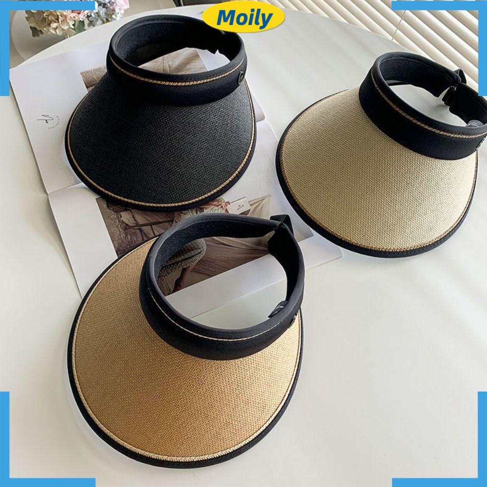 Mũ Cói Rộng Vành Chống Nắng / Tia UV Thời Trang Mùa Hè