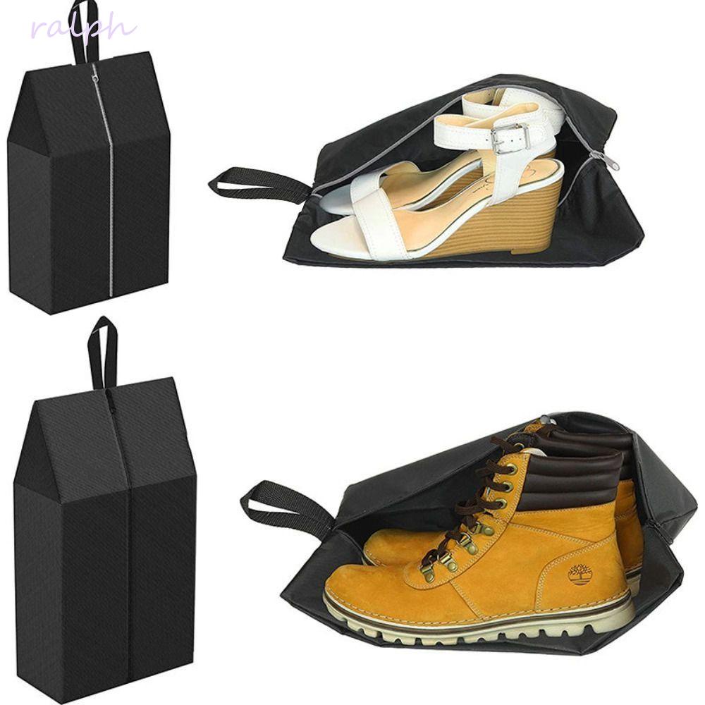 1 Túi Đựng Giày Chống Bụi Có Khóa Kéo Tiện Dụng Khi Đi Du Lịch