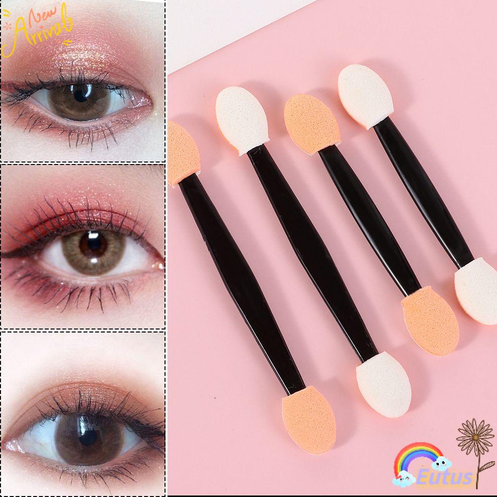 Bộ 50 Cọ Trang Điểm Mắt Hai Đầu Bằng Nylon