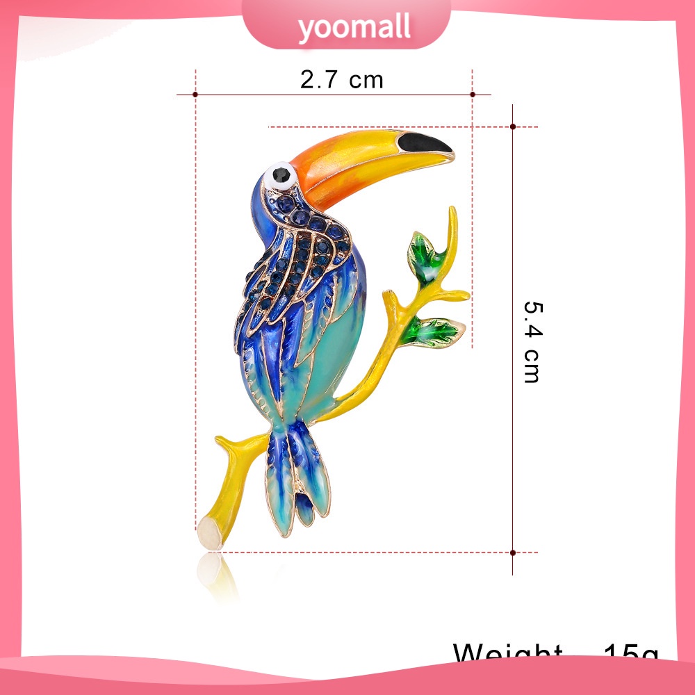 Phụ Kiện Quần Áo Hình Chú Chim Thời Trang Cá Tính