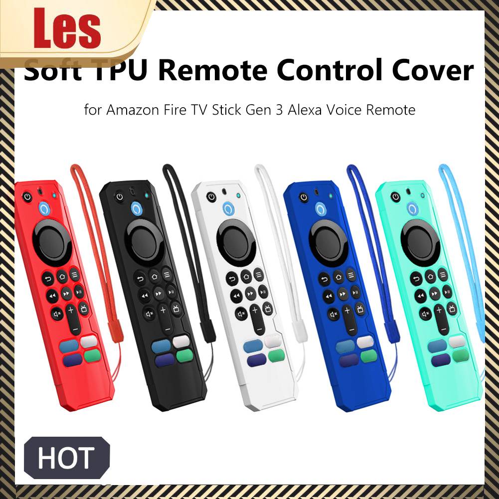 Vỏ Bọc Điều Khiển Từ Xa Bằng TPU Mềm Cho Amazon Fire TV Stick Gen 3 Alexa