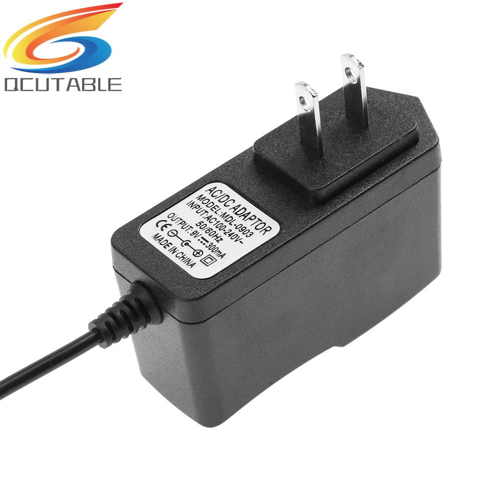 Bộ Chuyển Đổi Nguồn Điện 9V 300mA 100V-240V AC Sang DC 5.5 * 2.5-2.1mm