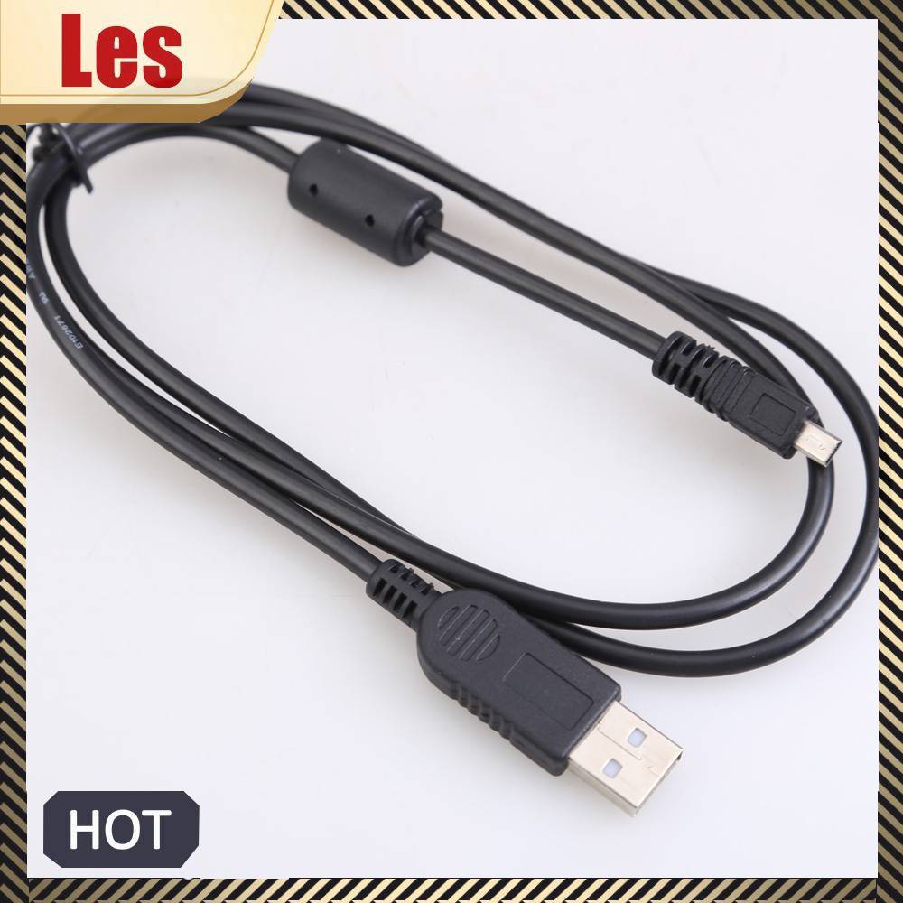Cáp Dữ Liệu 1m 8 Pin USB Sang PC Cho Nikon Olympus Pentax Sony Panasonic Sanyo