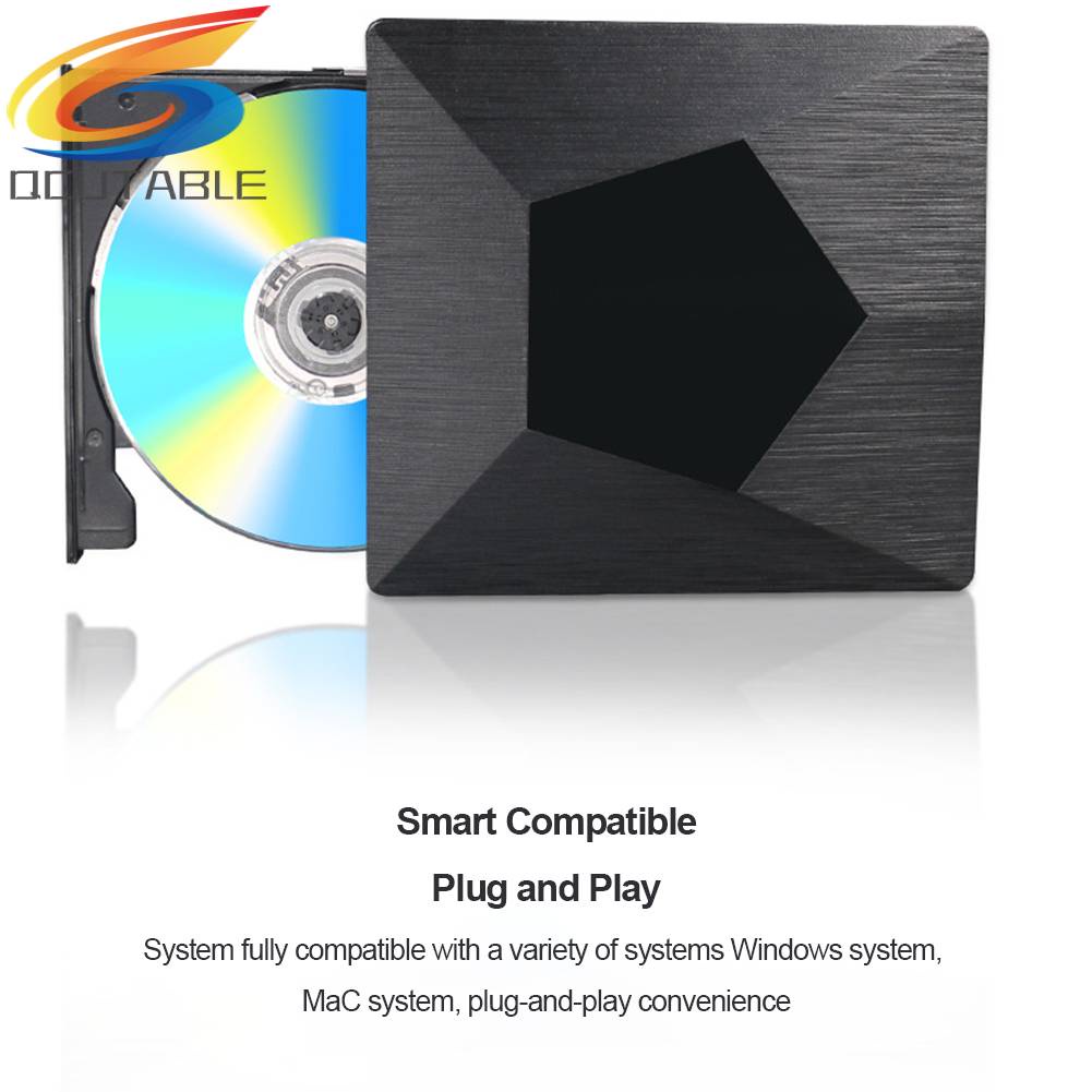 Ổ Đĩa CD-ROM Usb 3.0 Cho Windows XP / 7 / 8 / 10