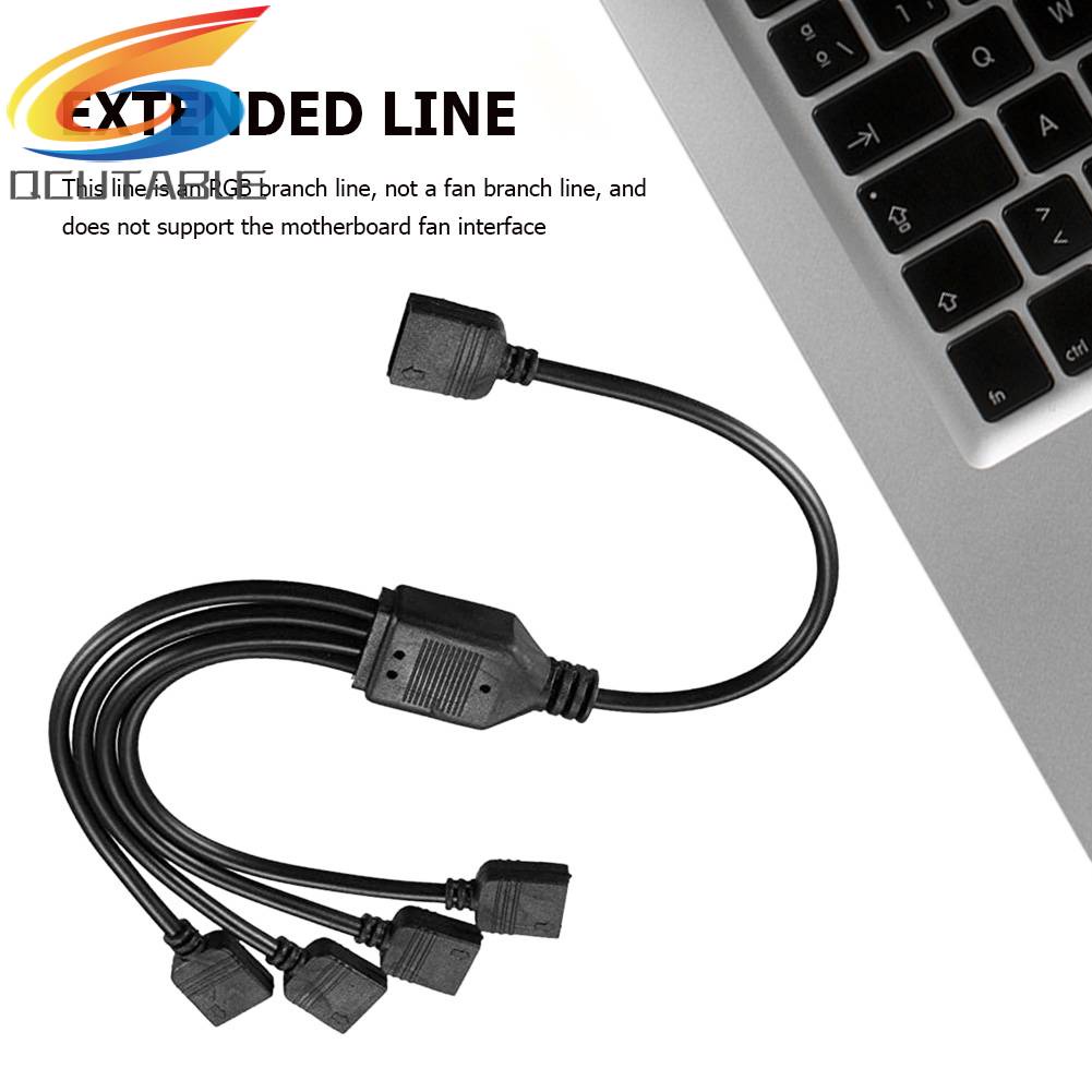 Dây Cáp Nối Dài 1 Đến 4 4 Pin Cho Bo Mạch Chủ ASUS / MSI Dài 30cm