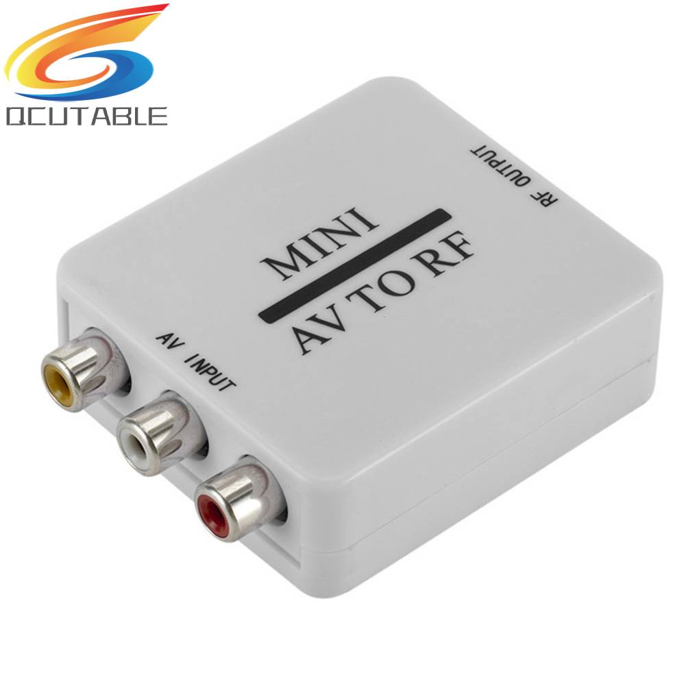 Bộ ChuyểN ĐổI Mini RCA AV CVSB Sang RF Hỗ Trợ RF 67.25 / 61.25MHz