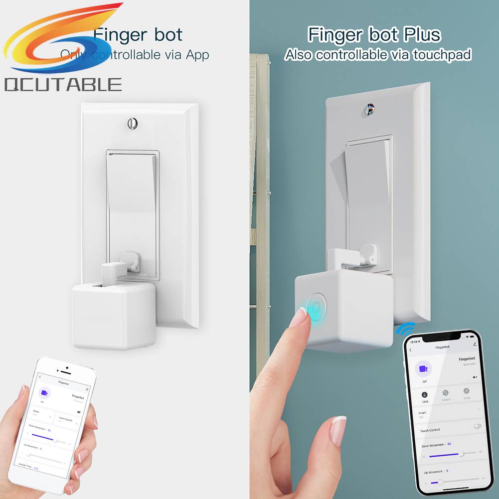 Tuya APP Bot Nhấn Nút Tự Động Thời Gian Đẩy Sử Dụng Pin Nút Nhấn