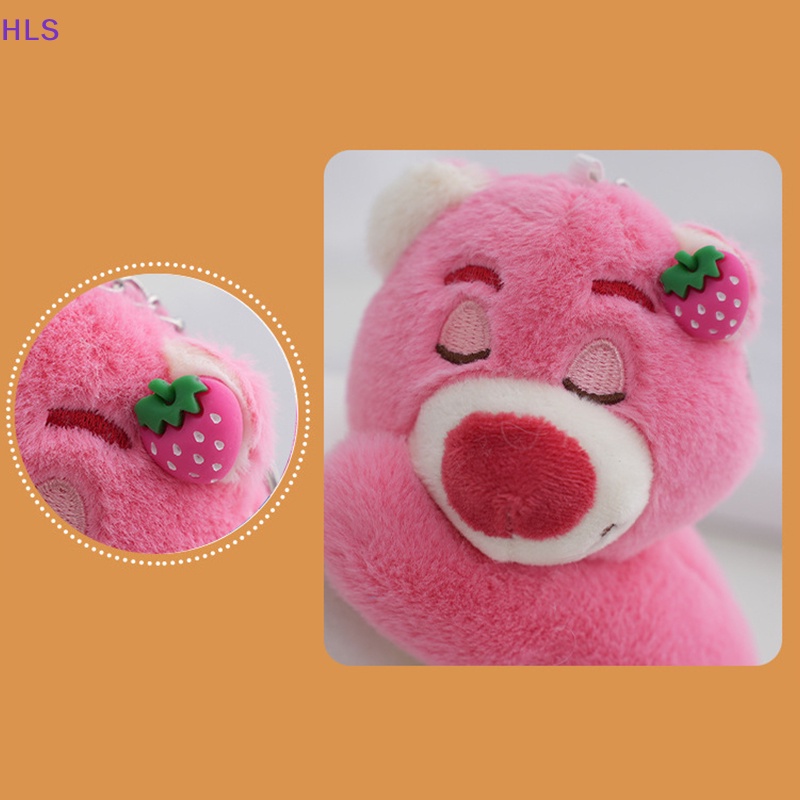 DISNEY Móc Khóa Hình Gấu Nhồi Bông Mềm Mại Đáng Yêu Cho Bé