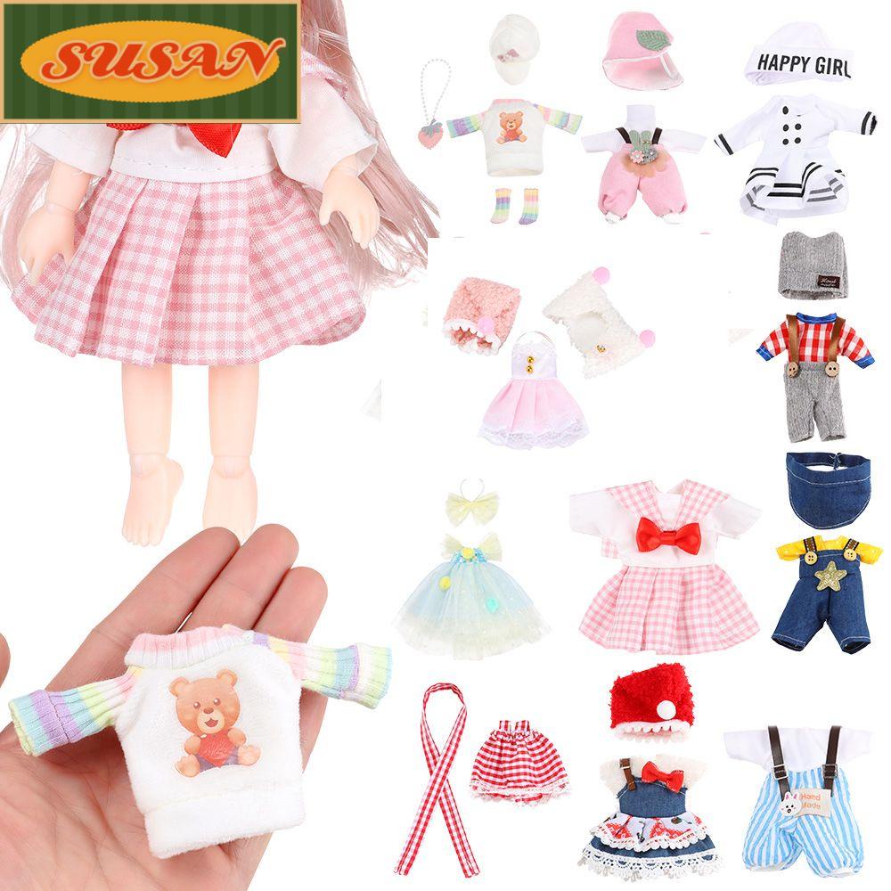 SUSANS 1 Bộ Quần Áo Dành Cho Búp Bê SUSANS