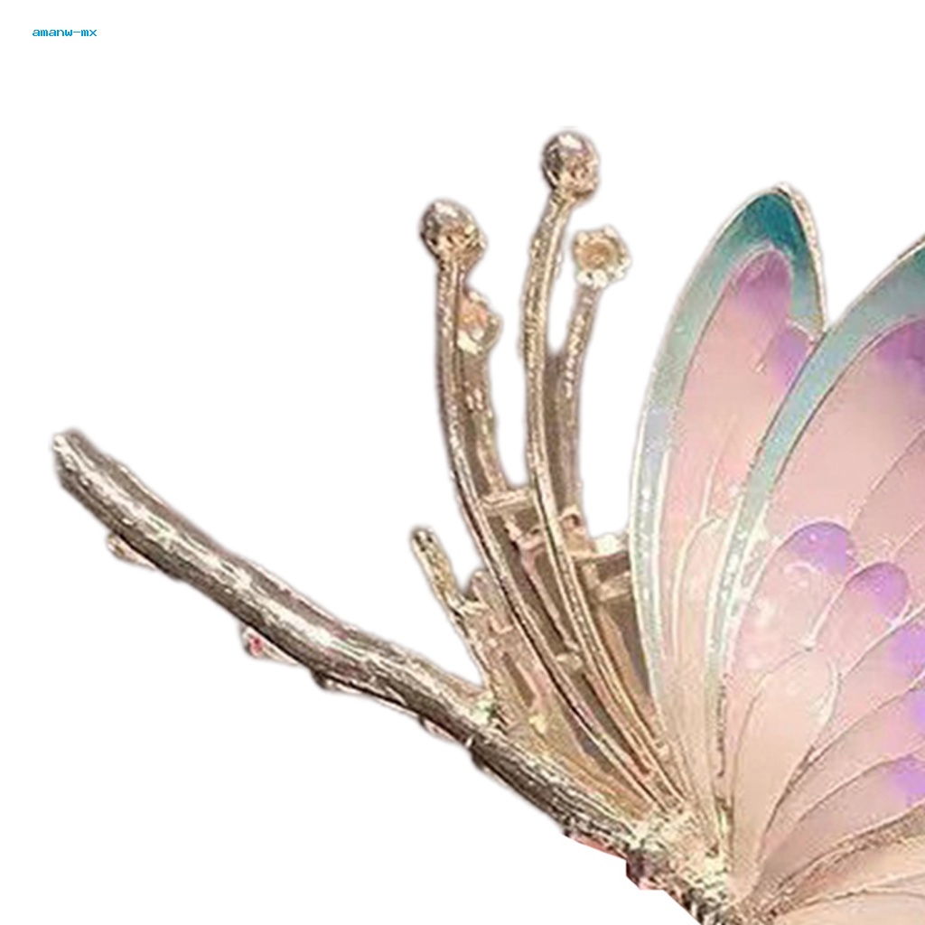 Kẹp Tóc Kim Loại Dày Dài Thời Trang Cho Nữ