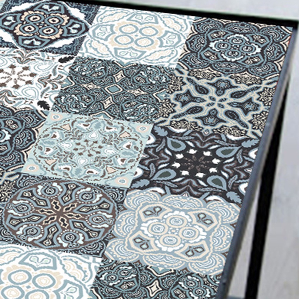 Bộ 10 Miếng Dán Tường Bằng PVC Chống Ẩm Chống Trượt Trang Trí Nội Thất DIY