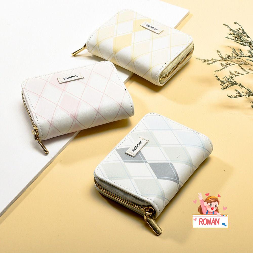 Ví Da Pu Kiểu Dáng Hình Học Sang Trọng Dành Cho Nữ