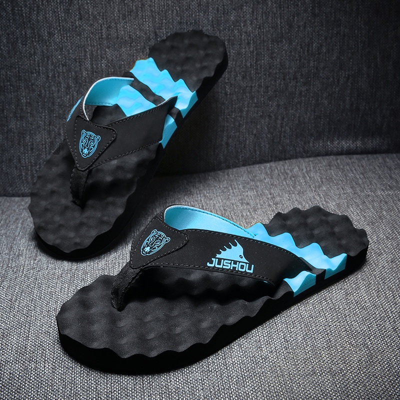 38-45 dép tông dép xốp dép đi biển nam dép đen Dép chống trượt giày sục nam tông nam không thấm nước dép nam