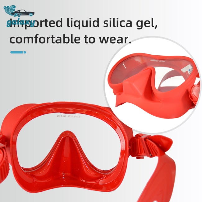 Galaxy Mặt Nạ Lặn Bằng Silicon Chống Sương Mù Trọng Lượng Nhẹ Có Thể Gấp Gọn