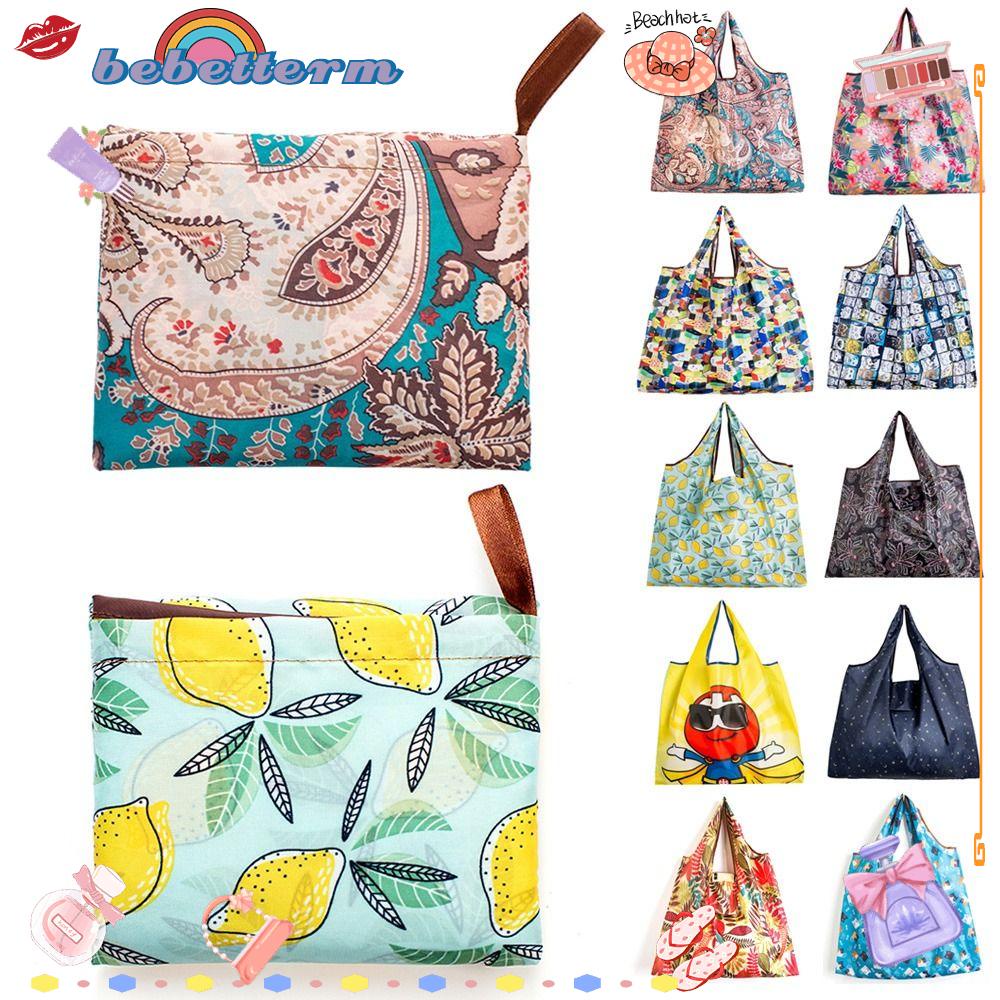 BEBETTERM Túi Mua Sắm Đeo Vai Có Thể Tái Sử Dụng