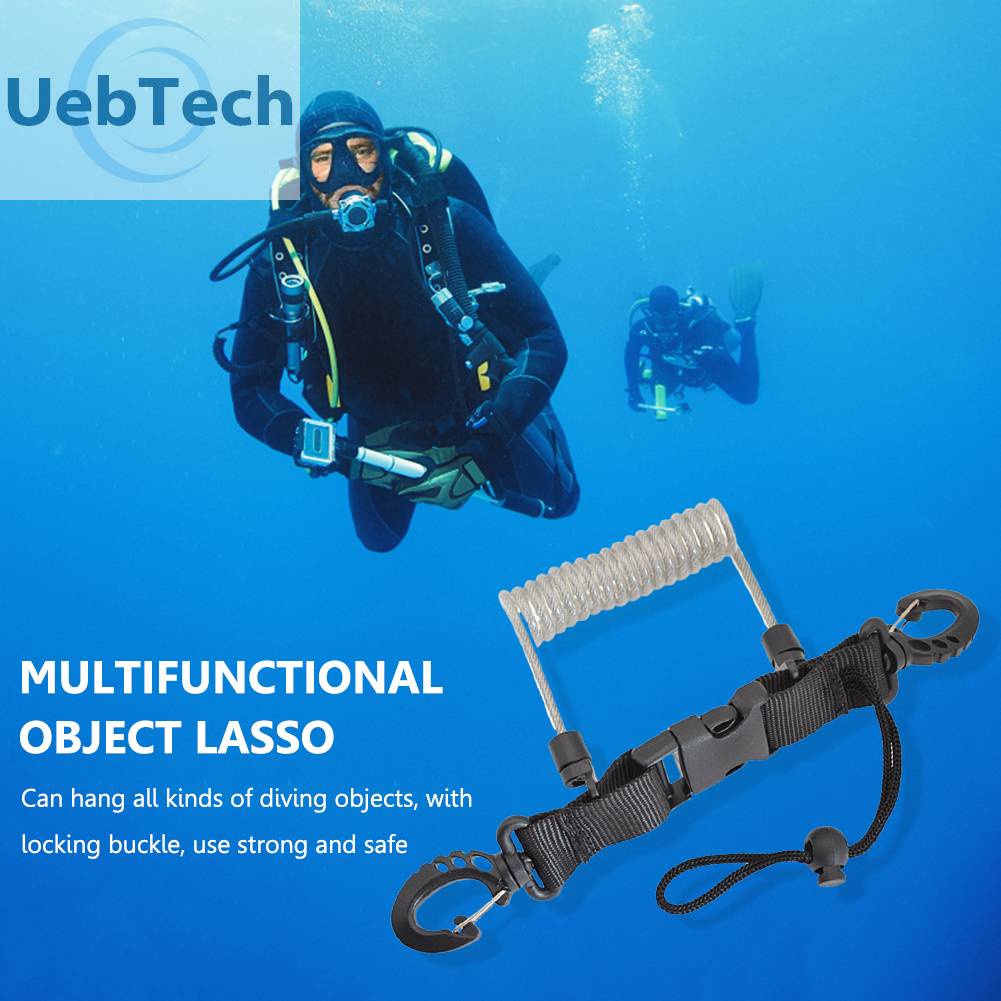 Dây Lò Xo TPU Chống Thất Lạc Cho Máy Ảnh Thể Thao