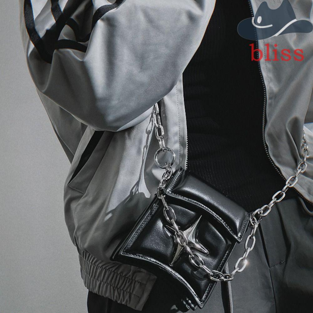 Túi Da PU Đeo Chéo Mini In Họa Tiết Ngôi Sao Thời Trang Cho Nữ