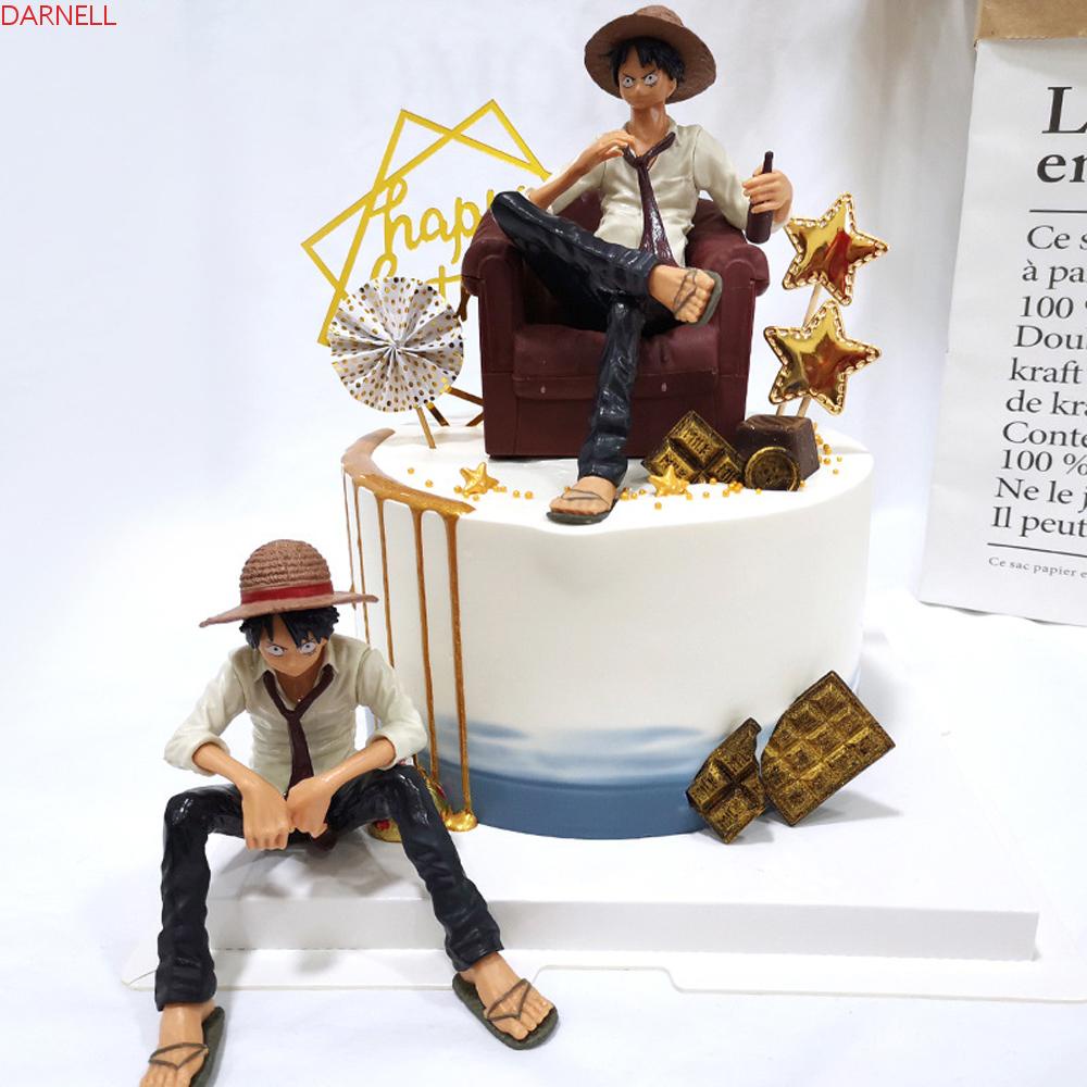 DARNELL Mô Hình Đồ Chơi Nhân Vật Monkey D Luffy Bằng Nhựa PVC 13cm
